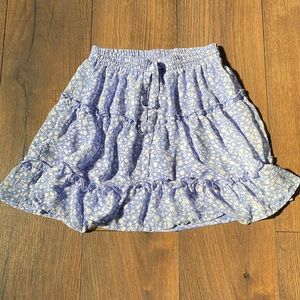 Sienna Sky floral flowy skirt!